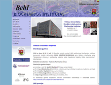 Tablet Screenshot of bchi.lt